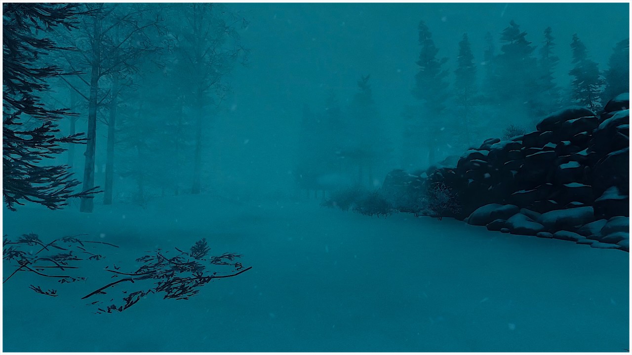 Wintry Snowstorm Blasts for Sleeping┇Whistling Winter Gusts ...