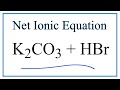 Net Ionic Equations and Electrolytes