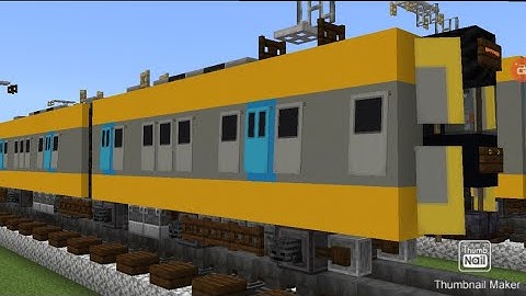 Minecraft 1:1 Scale LRTA 1200 Class Train Tutorial