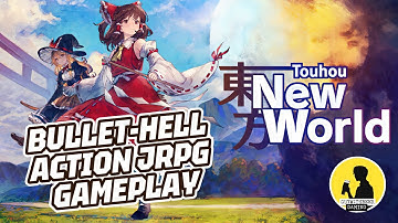 BULLET-HELL ACTION JRPG | TOUHOU NEW WORLD, GAMEPLAY #touhounewworld #gameplay #rpg