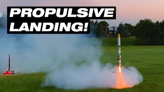 I Landed a Model Rocket! - Eagle