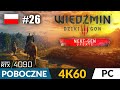 Wiedźmin 3 #26 🐺 Poboczne 🐎 Prawo niespodzianki | The Witcher 3 PL Gameplay 4K PC Ultra RT