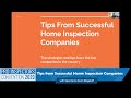 Top Tips from Successful Home Inspection Companies at the 2020 Professional Inspectors Convention