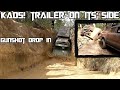 tele track 2021 pt2 GUNSHOT / I tip my trailer on its side!