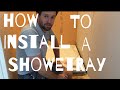 Shower tray installation how to