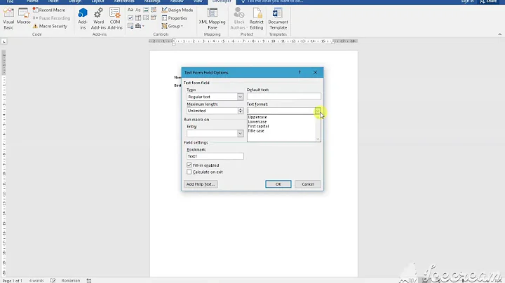 How to make Microsoft Word documents fillable but not editable