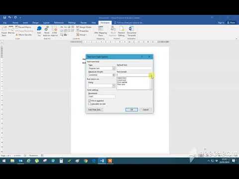 How to make Microsoft Word documents fillable but not editable