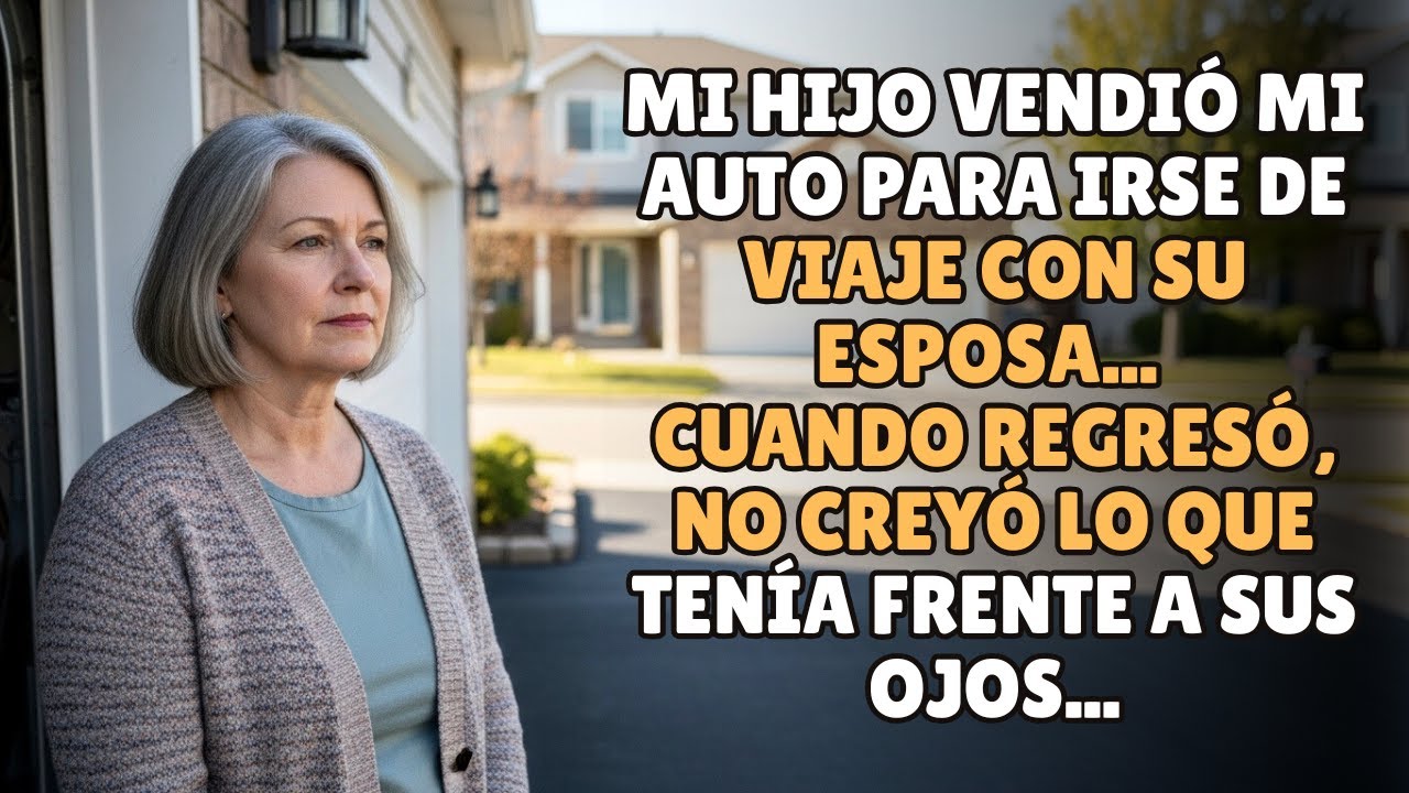 Mi Hijo Vendió Mi Auto para Irse de Viaje con Su Esposa... Cuando Regresó, No Creyó lo Que Tenía...