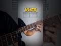 waktu by bondan guitar tutorial