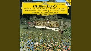 Mahler: Piano Quartet in A minor (1876) Quartet for piano, violin, viola and cello: 1. Nicht zu...