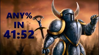 Shovel Knight - Any% World Record in 41:52 (FIRST 41 EVER)