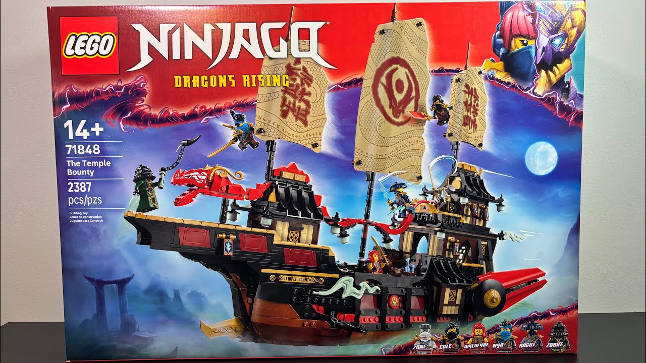 The Temple Bounty Review!!! Lego ninjago summer 2025 Set 71848 Review!