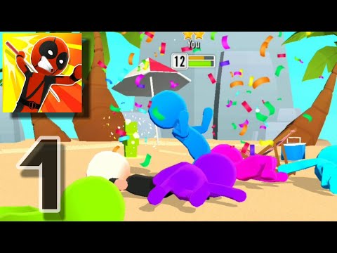 Stickman 3D - Street Gangster | Android Gameplay