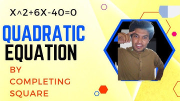 x^2 + 6x - 40 = 0 || Maths class 10