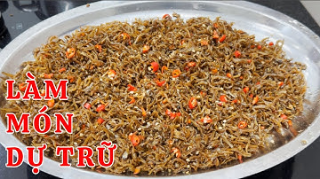 Cá Cơm Khô Rim Mặn Ngọt Giòn Rụm Dể Ăn Dể Làm Nhanh Gọn | Menu Việt
