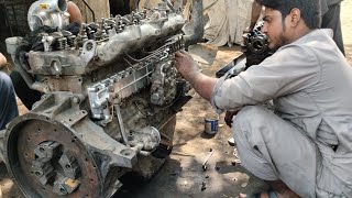 Isuzu 6BD1 diesel engine complete rebuild