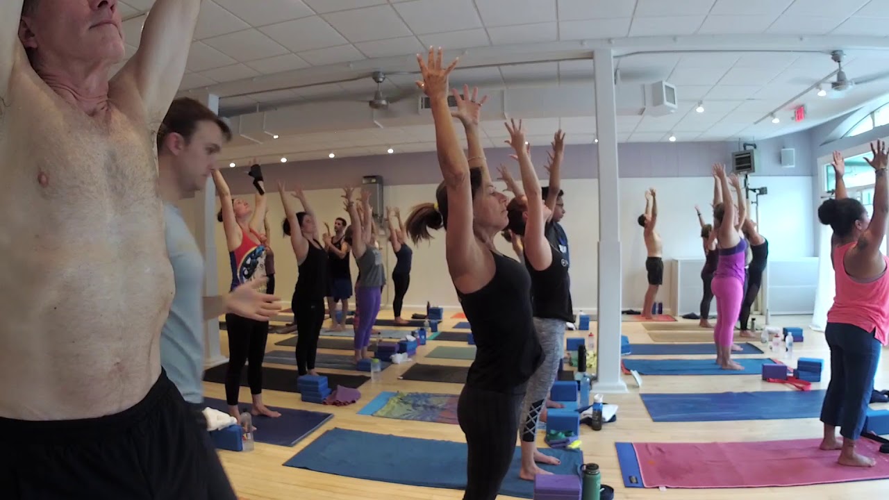 90 Minute Yoga Class With Brandon Compagnone LIVE From Baptiste Power Yoga Boston