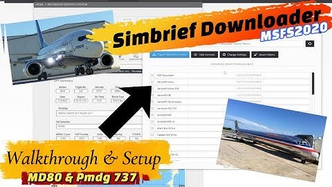 Msfs2020* Easily upload simbrief flight plans to MSFS & Pmdg 737-Maddog x MD-82. Get the APP!