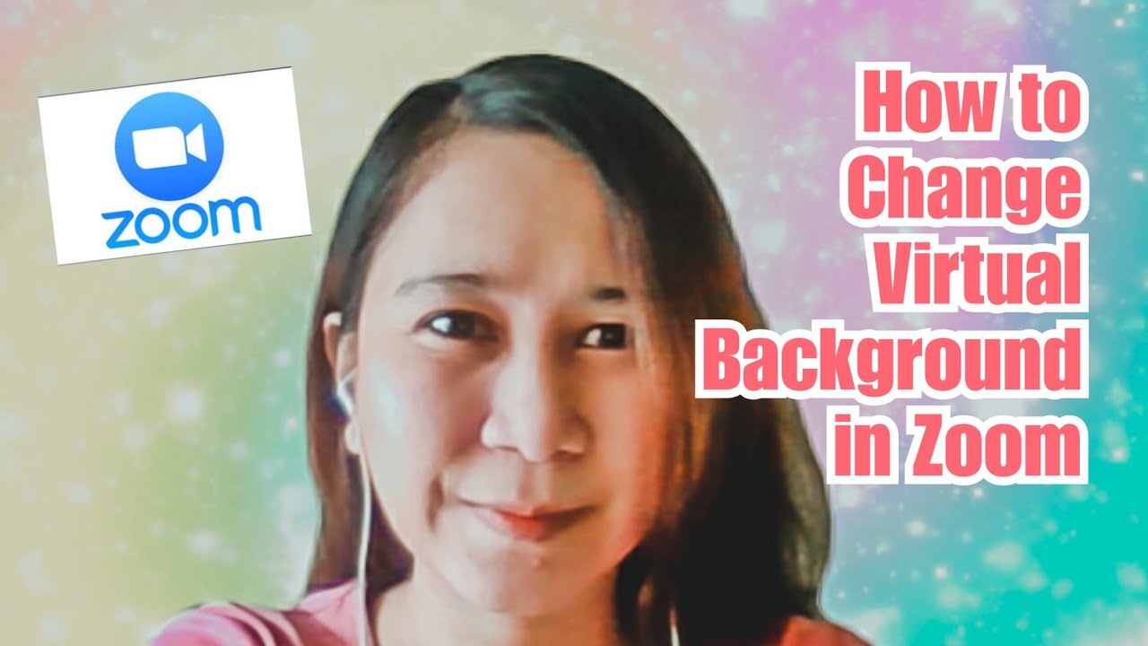 How to Change Virtual Background in Zoom Meeting YouTube