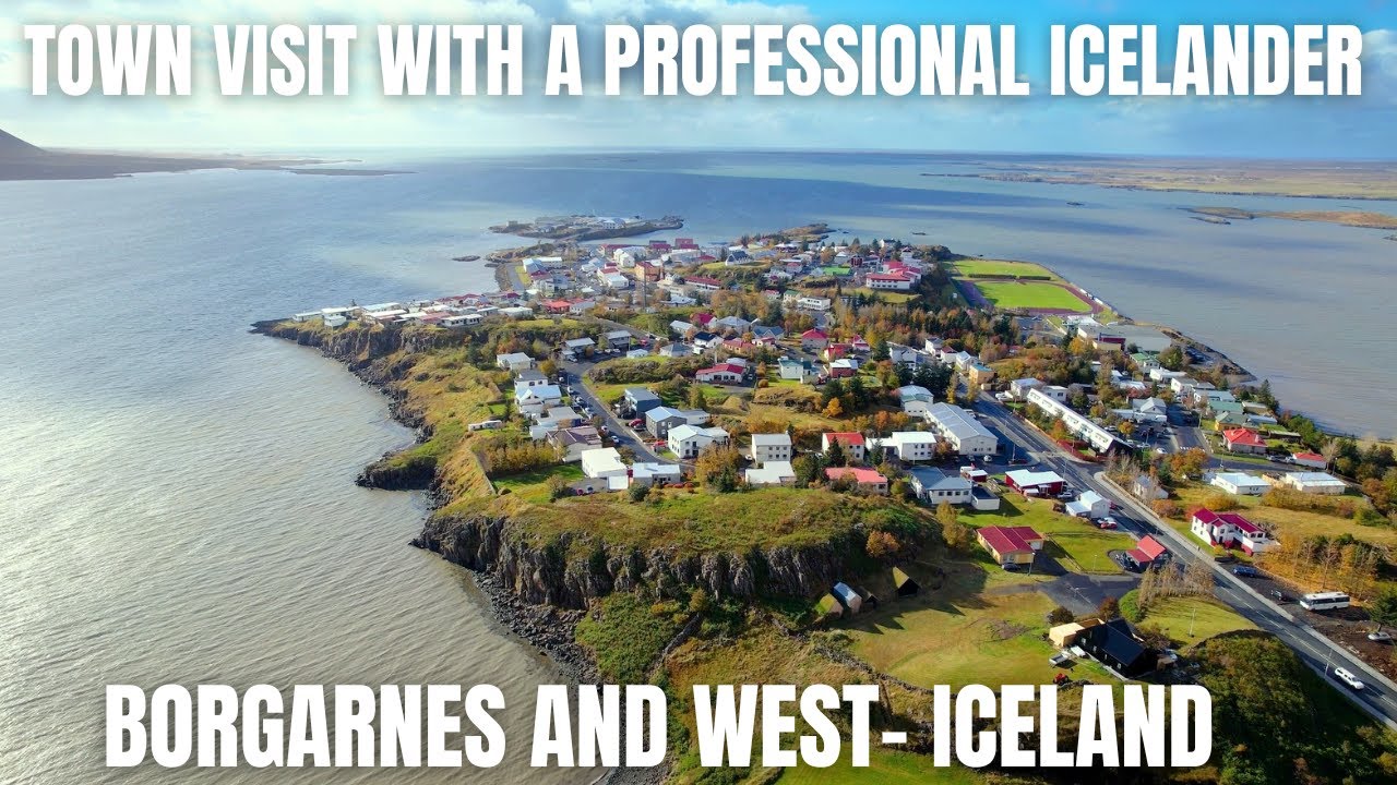 Visit Borgarnes and West Iceland With Me - Fantastic Nature All Around — Borgarnes, Iceland — video poster