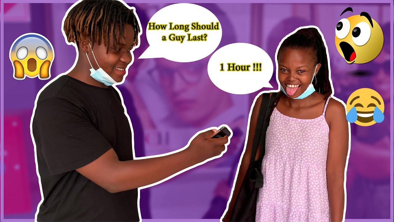 How Long Should A Guy Last in Bed Part 2 SWAZI YOUTUBER How Long Should A Guy Last in Bed Part 2 SWAZI YOUTUBER