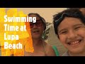 Swimming time at Lupa Beach