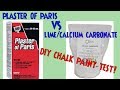 Plaster of Paris vs Lime (Calcium Carbonate) DIY Chalk Paint Recipe Challenge *Chalkpaint Test! Plaster of Paris vs Lime (Calcium Carbonate) DIY Chalk Paint Recipe Challenge *Chalkpaint Test!