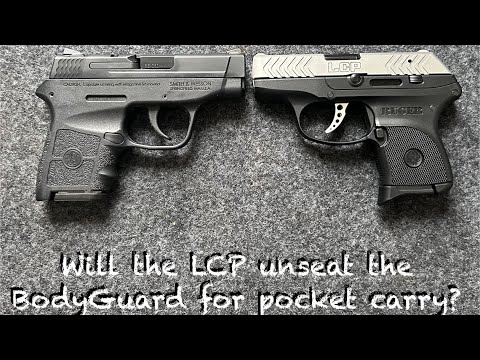 Will this Ruger LCP unseat my favorite pocket carry gun the S&W bodyguard .380? Part 1