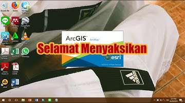 Tutorial Membuat Polygon Thiessen, Isohyet, dan Garis Kontur di Aplikasi ARCGIS 10.2