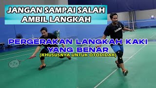 Tutorial Melatih Pergerakan Langkah Kaki