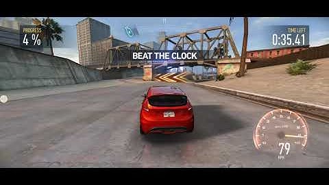 Event 2 Fiesta Fiesta | Car Series | NFS No Limits | Time Trial BlackRidge Strip way, day