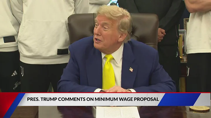 Trump on Hawley's minimum wage proposal: 'He may have to think about that one'