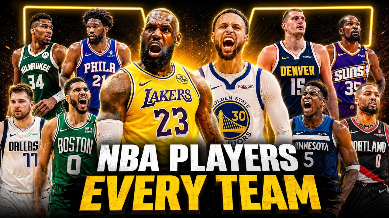 Best NBA Players from every team of all time 1