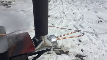 Maple sap Preheater video #3