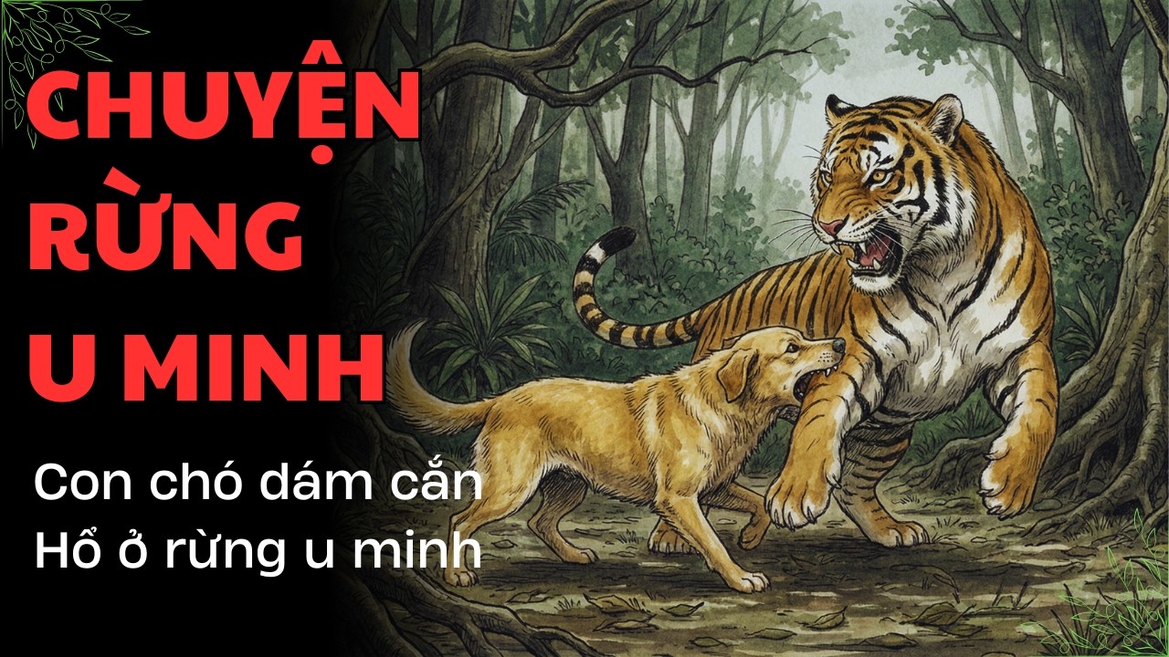 Con Chó Dám Cắn Hổ Ở Rừng U Minh | Chuyện Rừng U Minh