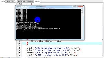 [Lập trình C] Chương trình nhập vào 10 số nguyên, đếm và tính trung bình cộng số chẵn, số lẻ