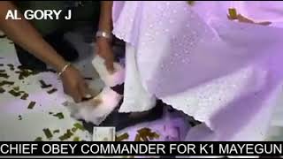 Chief Obey Commander For K1 Mayegun General