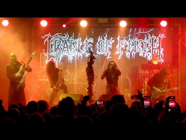 CRADLE OF FILTH  -  Live in Quantic Pub, Bucharest, Romania 2024.02.28 [Full Show] class=