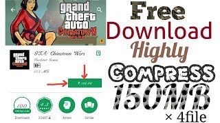 150Mb Highly Compress File Gta Chinatown Wars Free Download With Proof And Game Play Also In Hindi
