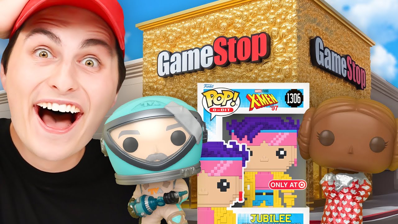 I Found Funko Pop GOLD At GameStop!