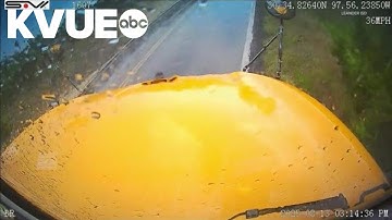 Leander ISD releases dash cam video of school bus crash that injured 17