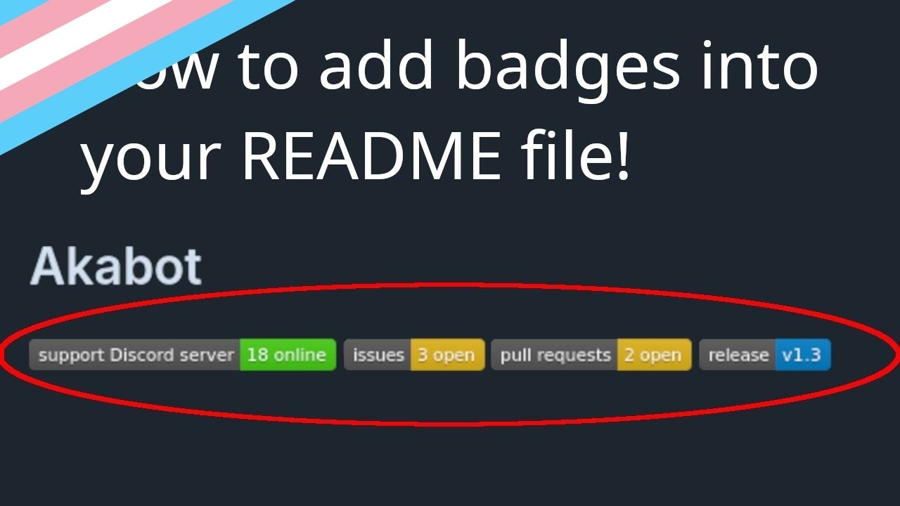 How to add badges to your README file! - YouTube