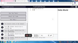 Headline with the h2 Element//FREE CODE CAMP//CODING WITH NIHAL