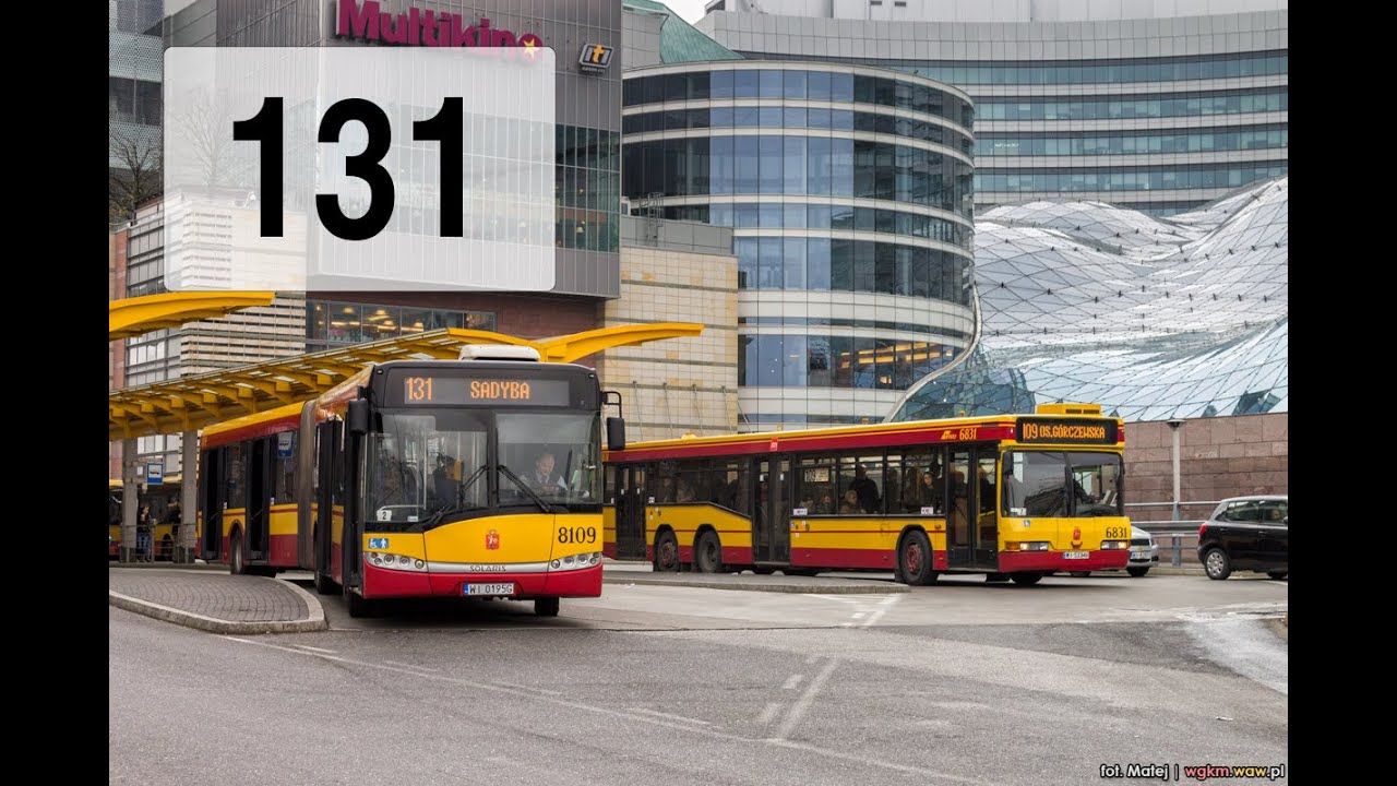 [131] Autobusem po Warszawie: Dw. Centralny - Wilanów