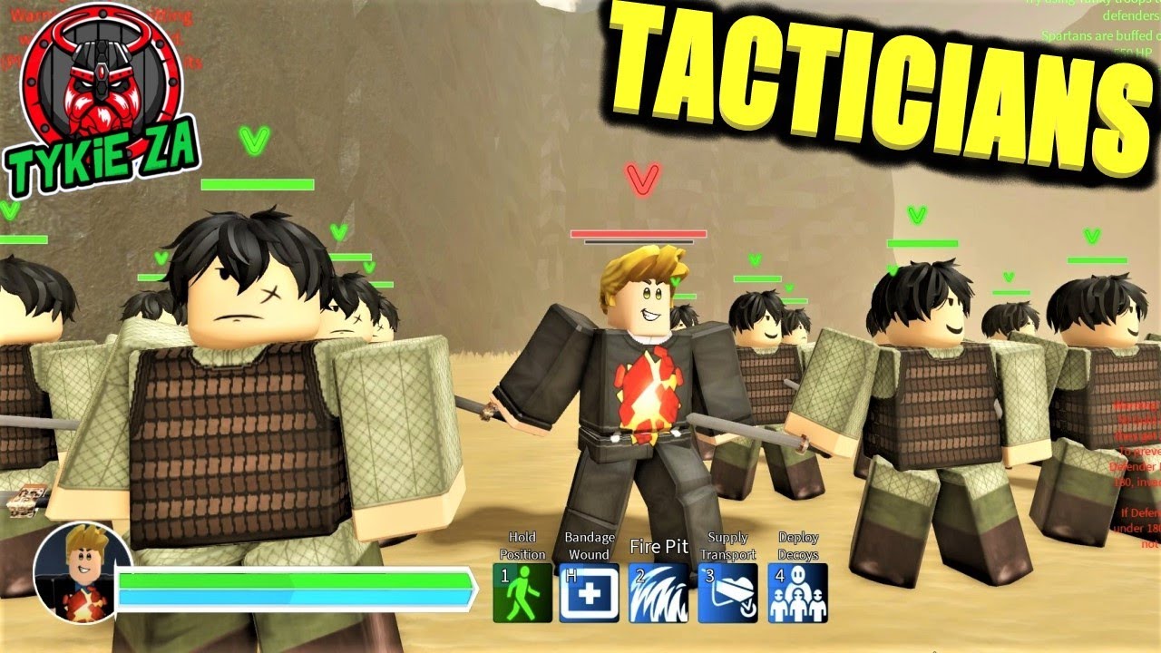 Roblox Warlords Tacticians are the BEST support unit