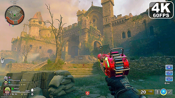Call Of Duty Black Ops 6 Zombies Citadelle Des Morts Gameplay PS5