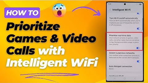 📶 How to Prioritize Games & Video Calls with Intelligent WiFi on Galaxy S25/S25+/Ultra 🎮📱