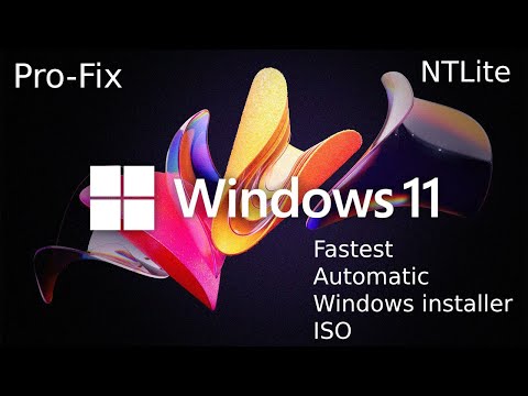 Create Fastest Automatic Windows Installer ISO with NTLite | Create Unattended Windows ISO | VMware