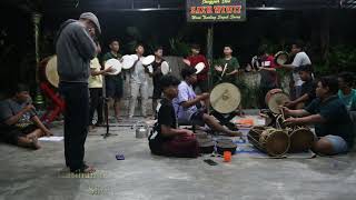 Latihan terbang kuntulan hadrah Banyuwangian Sholawat Badar sampek Yalal Waton