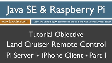 Java and Raspberry Pi Programming - iPhone Remote Control Part 1